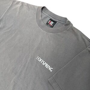 Giant The‎ Offspring Tee Mens XL Gray 1999 Americana Tour Band Tee Vintage USA